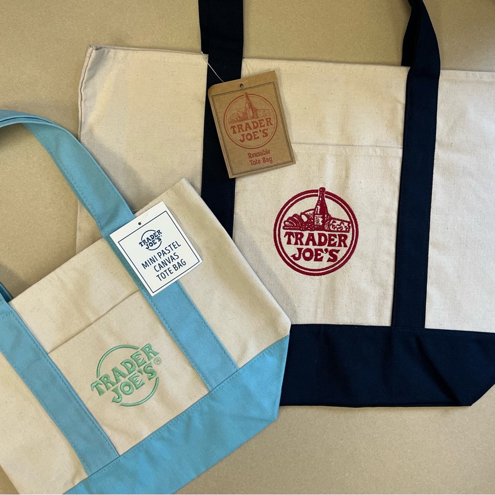 Mommy and Me Set Trader Joe’s Tote Bags